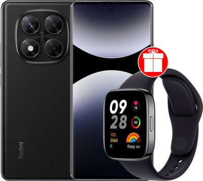 Купить телефон xiaomi redmi note 14 pro 8gb/256gb международная версия (черный) + умные часы xiaomi redmi w в интернет-магазине X-core.by
