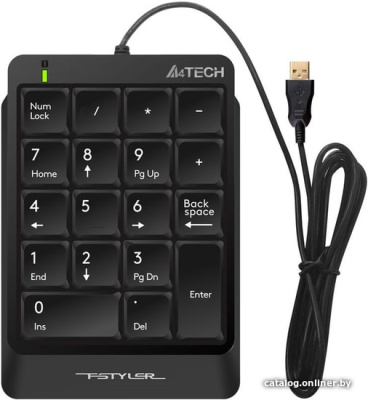 Купить цифровой блок a4tech fk13p (черный) в интернет-магазине X-core.by