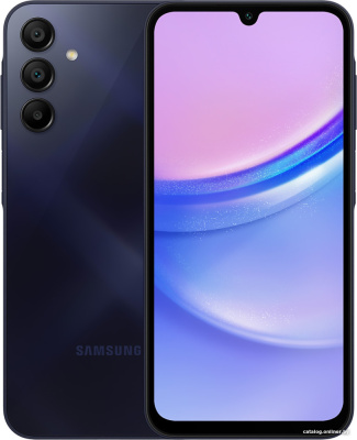 Купить смартфон samsung galaxy a15 8gb/256gb (темно-синий, без samsung pay) в интернет-магазине X-core.by