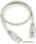 Кабель Cablexpert PP10-0.5M (0.5 м, серый)