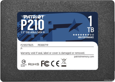 SSD Patriot P210 1TB P210S1TB25  купить в интернет-магазине X-core.by