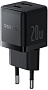 Сетевое зарядное Baseus Palm Fast Charger C+U 20W EU P10111608113-01 (черный)