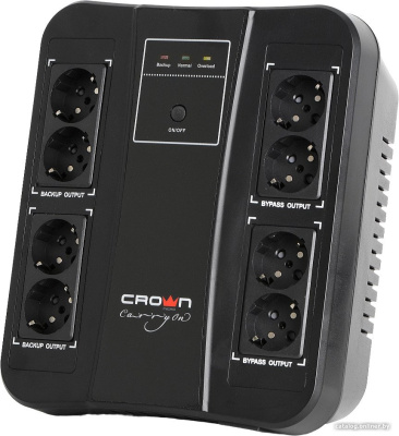 Купить источник бесперебойного питания crownmicro smart cmus-255 euro в интернет-магазине X-core.by