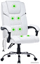 Кресло CACTUS CS-CHR-OC02M-WT (белый)