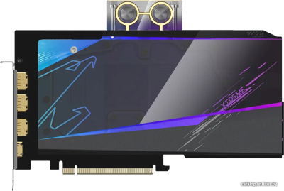Видеокарта Gigabyte Aorus GeForce RTX 4070 Ti 12GB Xtreme Waterforce WB GV-N407TAORUSX WB-12GD  купить в интернет-магазине X-core.by