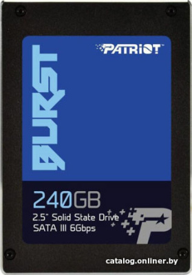 SSD Patriot Burst 240GB PBU240GS25SSDR  купить в интернет-магазине X-core.by