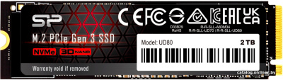 SSD Silicon-Power UD80 2TB SP02KGBP34UD8005  купить в интернет-магазине X-core.by