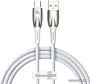 Кабель Baseus Glimmer Series Fast Charging Data Cable USB Type-A - Type-C 100W CADH000402 (1 м, белы