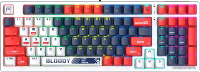 Купить клавиатура a4tech bloody s98 sports navy (bloody blms red) в интернет-магазине X-core.by