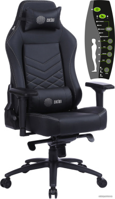 Купить кресло cactus cs-chr-0112bl-m (черный) в интернет-магазине X-core.by