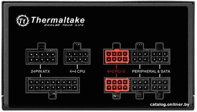 Блок питания Thermaltake Toughpower Grand RGB 750W Gold Full Modular [TPG-0750F-R]  купить в интернет-магазине X-core.by