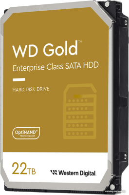 Жесткий диск WD Gold 22TB WD221KRYZ купить в интернет-магазине X-core.by