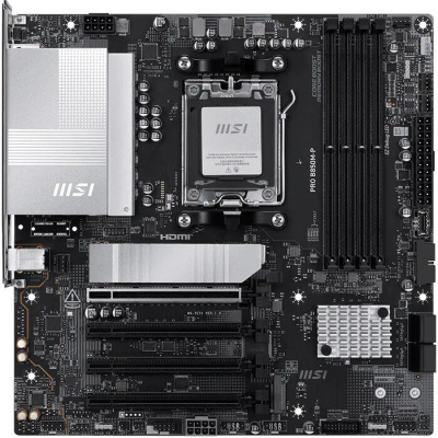 Материнская плата MSI Pro B850M-P  купить в интернет-магазине X-core.by