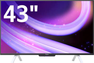 Купить телевизор яндекс тв станция qled с алисой 43 yndx-00093 в интернет-магазине X-core.by