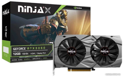 Видеокарта Sinotex Ninja GeForce RTX 3060 12GB GDDR6 NK306F126F  купить в интернет-магазине X-core.by