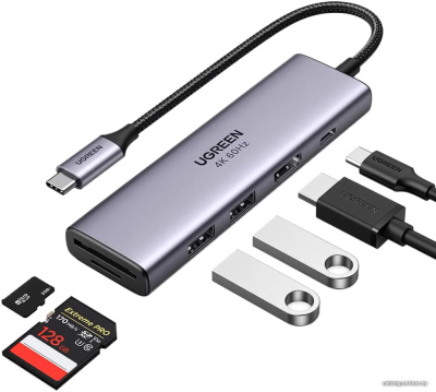 Купить док-станция ugreen cm511 60384 в интернет-магазине X-core.by