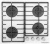 Варочная панель MAUNFELD EGHG.64.6CW/G Варочная панель MAUNFELD EGHG.64.6CW/G
