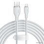 Кабель Baseus Pudding Series USB Type-A - Lightning (2 м, белый)