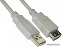 Удлинитель 5bites USB Type-A - USB Type-A UC5011-010C (1 м, белый)