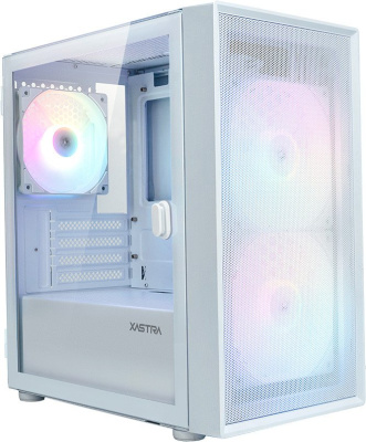 Корпус XASTRA A305M 3FRGB (белый)  купить в интернет-магазине X-core.by