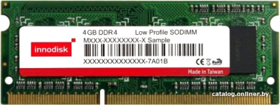 Оперативная память Innodisk 4ГБ DDR4 2400 МГц M4SS-4GSS3C0J-E  купить в интернет-магазине X-core.by