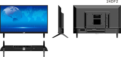 Купить телевизор leff 24h690t в интернет-магазине X-core.by