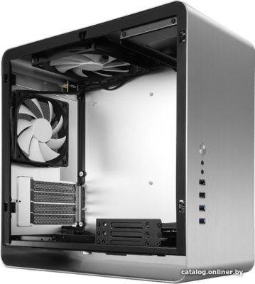 Корпус Jonsbo UMX3 Window (серебристый)  купить в интернет-магазине X-core.by