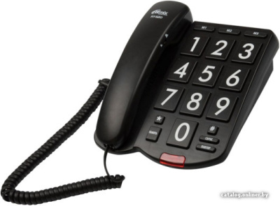 Купить телефонный аппарат ritmix rt-520 (черный) в интернет-магазине X-core.by