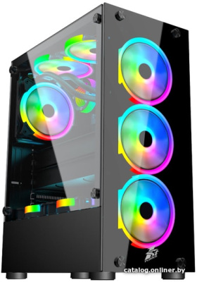 Корпус 1stPlayer FireDancing V2-A V2-A-4R1  купить в интернет-магазине X-core.by