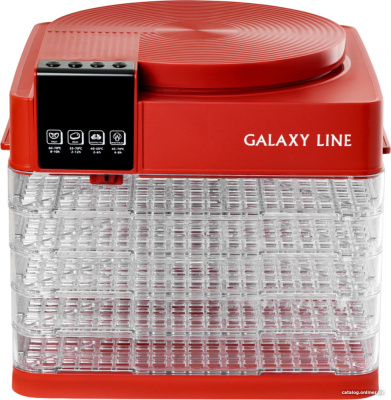 Сушилка для овощей и фруктов Galaxy Line GL2630 (красный)