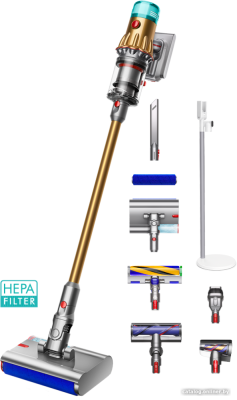 Вертикальный пылесос с влажной уборкой Dyson V12s Detect Slim Submarine Complete  купить в интернет-магазине X-core.by