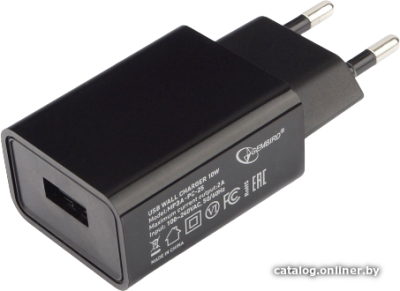 Купить сетевое зарядное gembird mp3a-pc-25 (черный) в интернет-магазине X-core.by