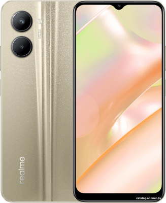 Купить смартфон realme c33 rmx3624 4gb/64gb международная версия (золотистый) в интернет-магазине X-core.by