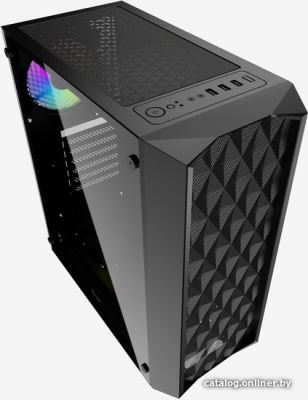 Корпус Powercase Diamond Mesh LED  купить в интернет-магазине X-core.by
