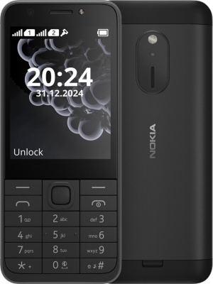 Купить кнопочный телефон nokia 230 (2024) dual sim ta-1609 (черный) в интернет-магазине X-core.by