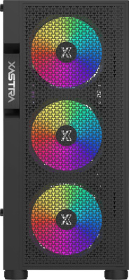 Корпус XASTRA A302 4FRGB (черный)  купить в интернет-магазине X-core.by