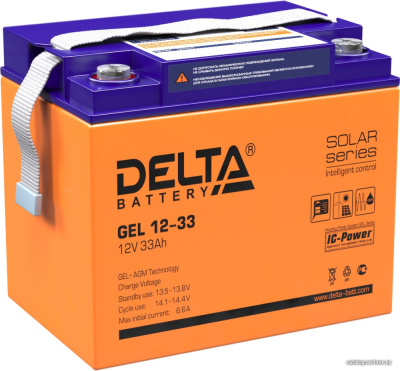 Купить аккумулятор для ибп delta gel 12-33 (12в/33 а·ч) в интернет-магазине X-core.by