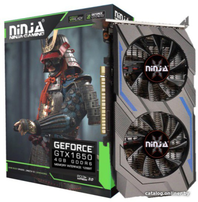 Видеокарта Sinotex Ninja GeForce GTX 1650 4GB GDDR6 NK165DF46F  купить в интернет-магазине X-core.by
