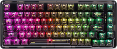 Купить клавиатура redragon elf pro (прозрачный/черный) в интернет-магазине X-core.by