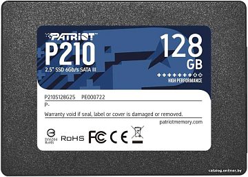 SSD Patriot P210 128GB P210S128G25