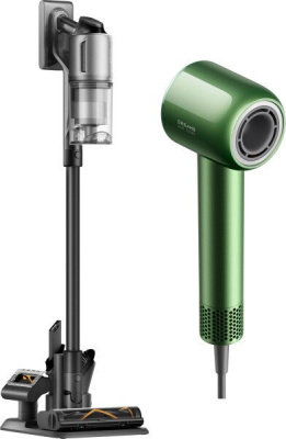 Пылесос Dreame Cordless Vacuum Cleaner Z30 VZV17A + Фен Dreame hairdryer Glory Master AHD10 (евровил  купить в интернет-магазине X-core.by