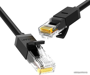 Кабель Ugreen NW102 20163 RJ45 - RJ45 (8 м, черный)