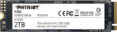 SSD Patriot P300 2TB P300P2TBM28  купить в интернет-магазине X-core.by