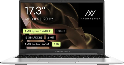 Купить ноутбук machcreator genesis r17 jj00g400hru в интернет-магазине X-core.by