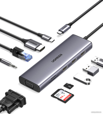 Купить док-станция ugreen cm498 15601 в интернет-магазине X-core.by