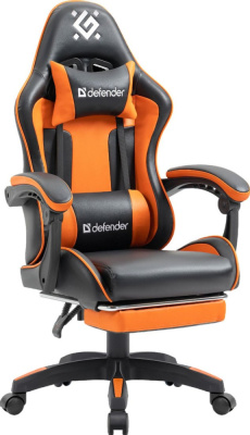 Купить игровое (геймерское) кресло defender sorang (черный/оранжевый) в интернет-магазине X-core.by