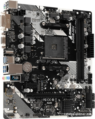 Материнская плата ASRock B450M-HDV R4.0  купить в интернет-магазине X-core.by