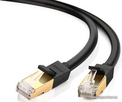 Купить кабель ugreen nw107 11271 rj45 - rj45 (5 м, черный) в интернет-магазине X-core.by