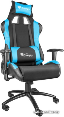 Купить кресло genesis nitro 550 (черный/голубой) в интернет-магазине X-core.by