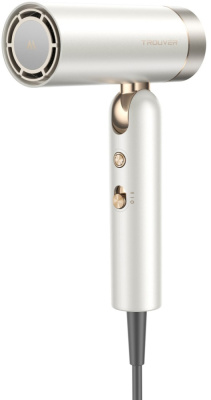 Фен Trouver Flip 10 (белый/золотистый)